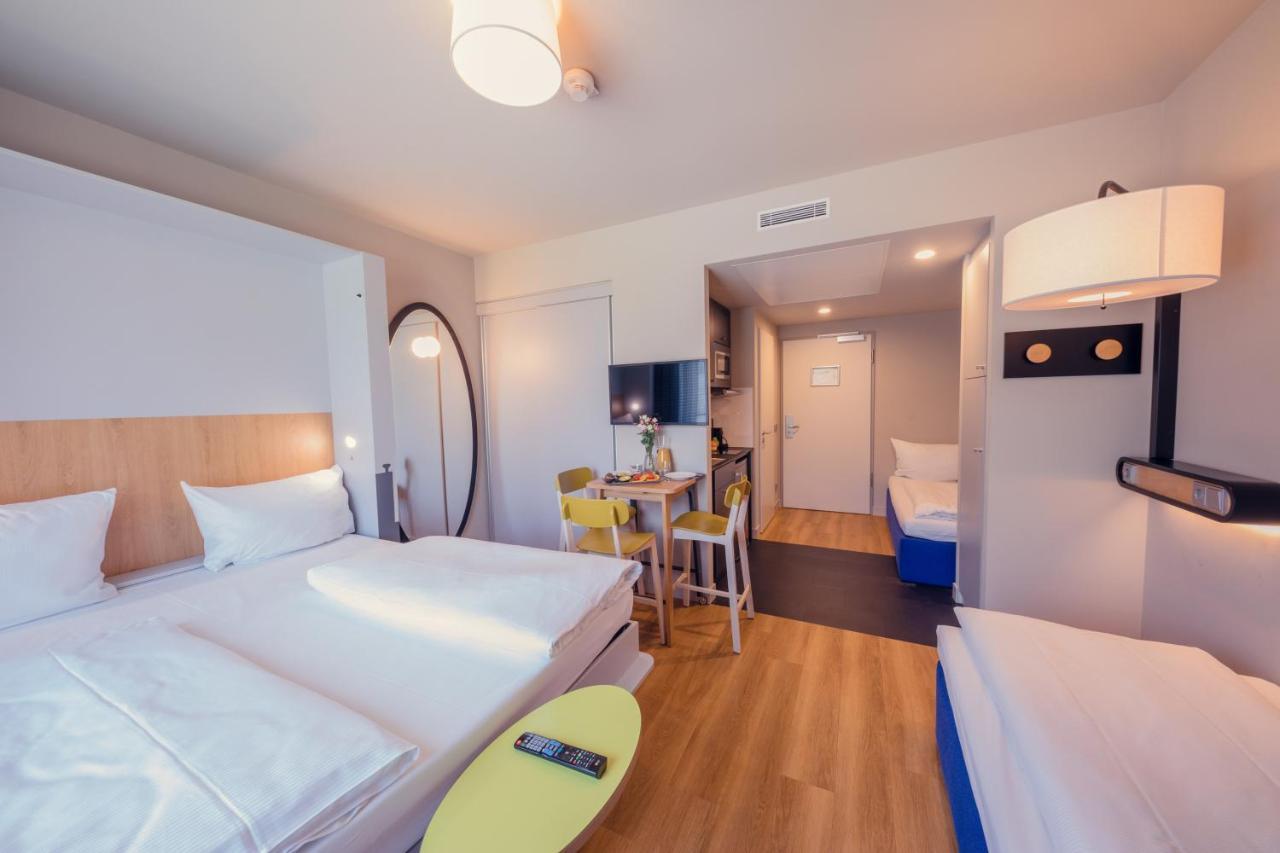 Adagio Access Stuttgart Airport Messe Aparthotel ไลน์เฟลเดิน-เอคเทอร์ดิงเงน ภายนอก รูปภาพ
